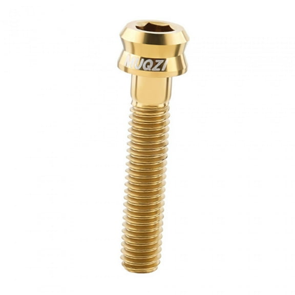 DimyFew Stem Screw, Sturdy And Stem Cover Bolt Gold M6x30mm