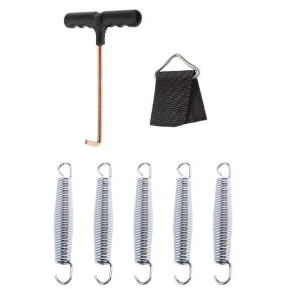 DimyFew Trampoline Spring with Spring Pull Tool,Premium Universal Replacement Trampoline 16cm Spring