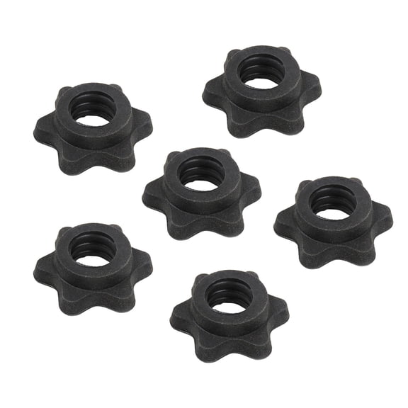 DimyFew weight bar clamps collar lock lifting fixing nut 6Pcs