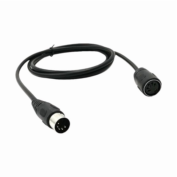 Din 5pin Cable 5PIN DIN MIDI Cable MIDI 5Pin DIN Male to Female Audio Adapter Cable for Synthesizers and Keyboards