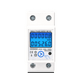 Din Rail Digital Single Phase Reset Zero Energy Meter KWh AC220V
