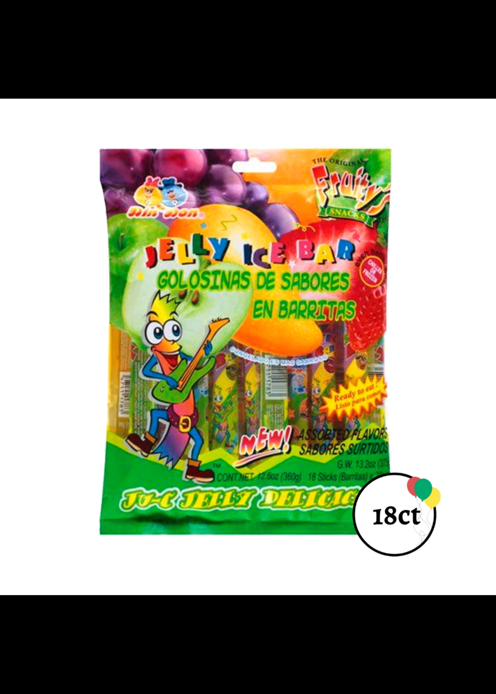 DinDon Jelly Ice Bar 18 ct