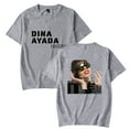 thumbnail image 1 of Dina Ayada FreeStyle Merch Men/Women T-Shirt Summer Streetwear Harajuku Tshirt Shirt Short Sleeve, 1 of 3