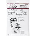 thumbnail image 1 of Dina Wakley MEdia Cling Stamps 6"X9", Work In Progress, 1 of 2