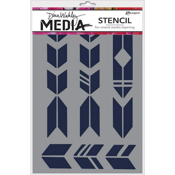 Dina Wakley Media Stencils, 6" x 9"