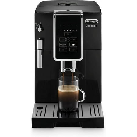 De'Longhi - DINAMICA Espresso Machine with 15 bars of pressure and Milk Frother - Black/Stainless
