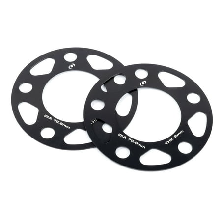 Dinan D210-2032 Wheel Spacers 5x120 Bolt Circle - 72.6mm Center Bore - 2mm Thick - Pair