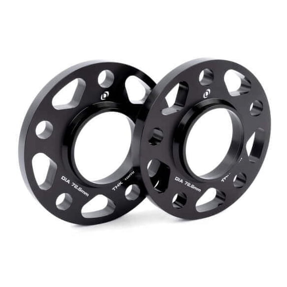 Dinan D210-2041 Wheel Spacers 5x120 Bolt Circle - 72.6mm Center Bore - 15mm Thick - Pair
