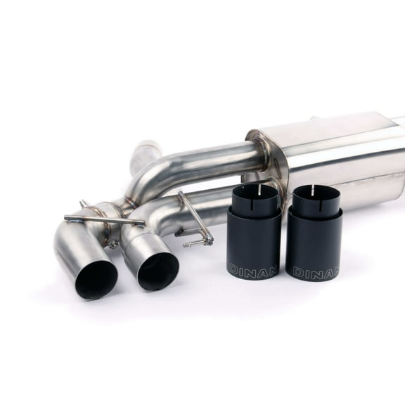 Dinan D660-0079-BLK Dinan Free Flow Axle-Back Exhaust - 2018-2019 BMW M5