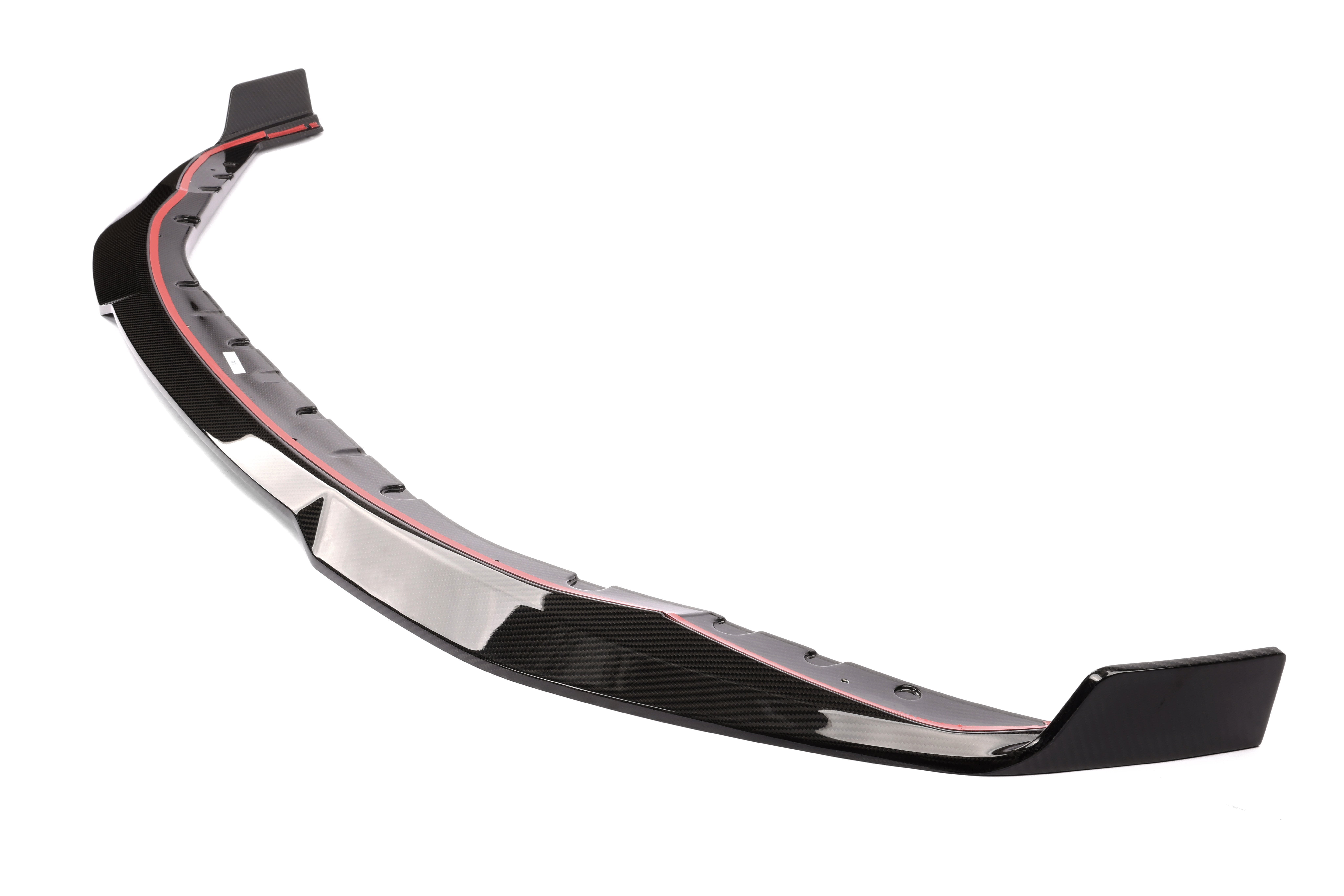 Dinan D980-0029 Performance Front Lip - Gloss Twill Carbon Fiber