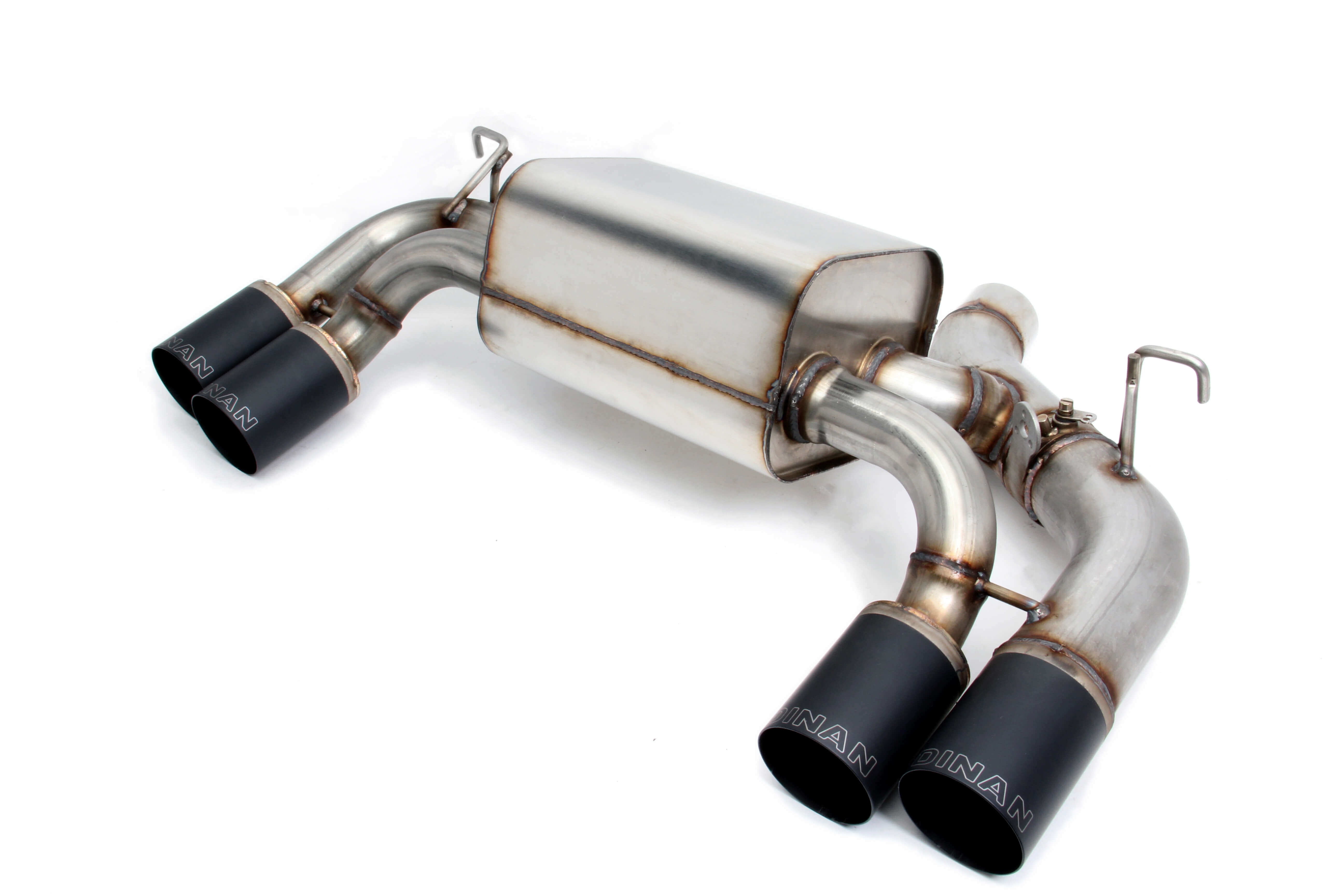 Dinan Free Flow Stainless Steel Exhaust w/ Black Tips -BMW M2 2016 ...