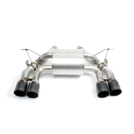 Dinan Free Flow Stainless Steel Exhaust w/ Black Tips -BMW M3 2015 M4 2015