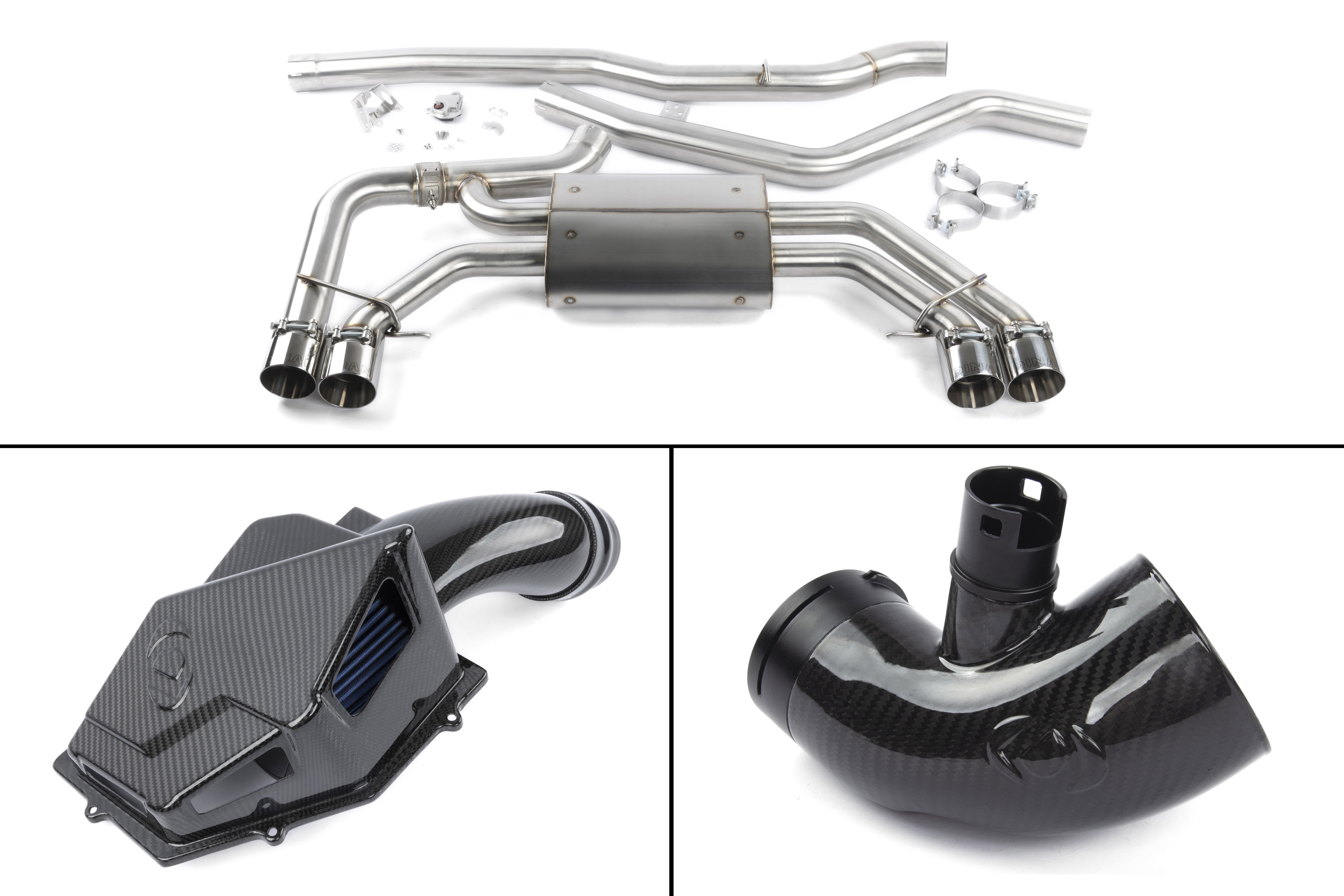 Dinan G0x X3/X4 M40i Foundation Package (F) Exhaust System Kit for BMW (Sport Utility - 3.0)