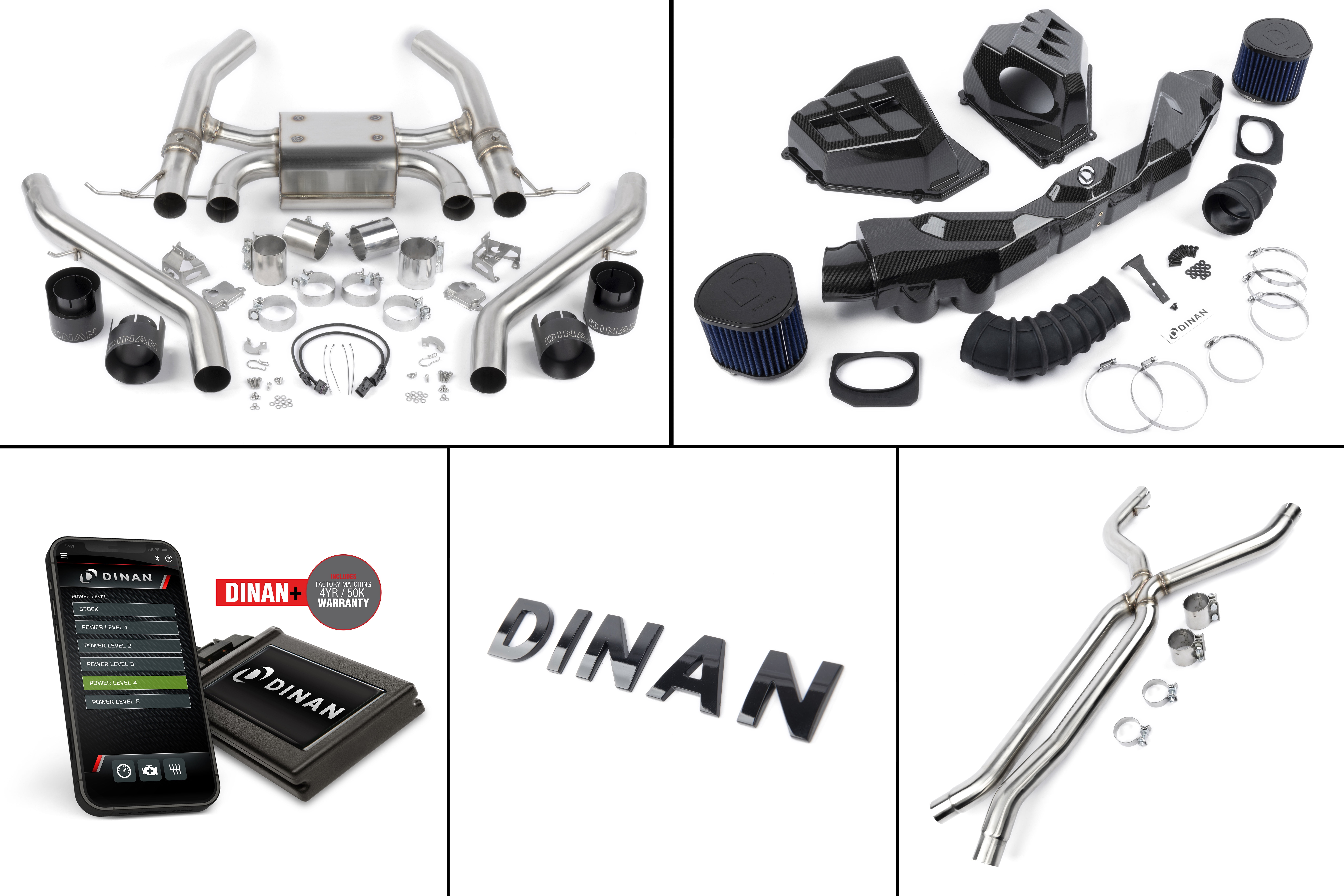 Dinan G8x M3/M4 Foundation Package (F1+) Performance Upgrade Kit for BMW (Convertible/Coupe/Sedan - 3.0)