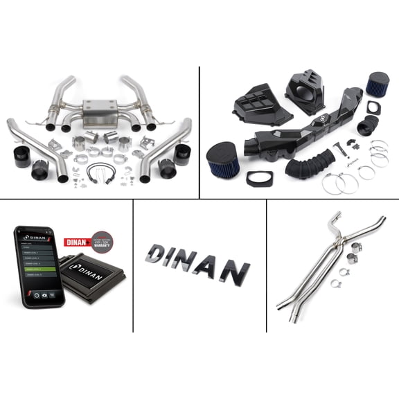 Dinan G8x M3/M4 Foundation Package (F1+) Performance Upgrade Kit for BMW (Convertible/Coupe/Sedan - 3.0)