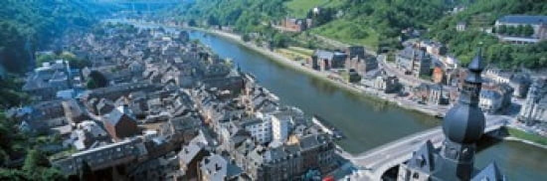 Dinant Ardennes Belgium Canvas Art - Panoramic Images (18 x 6)