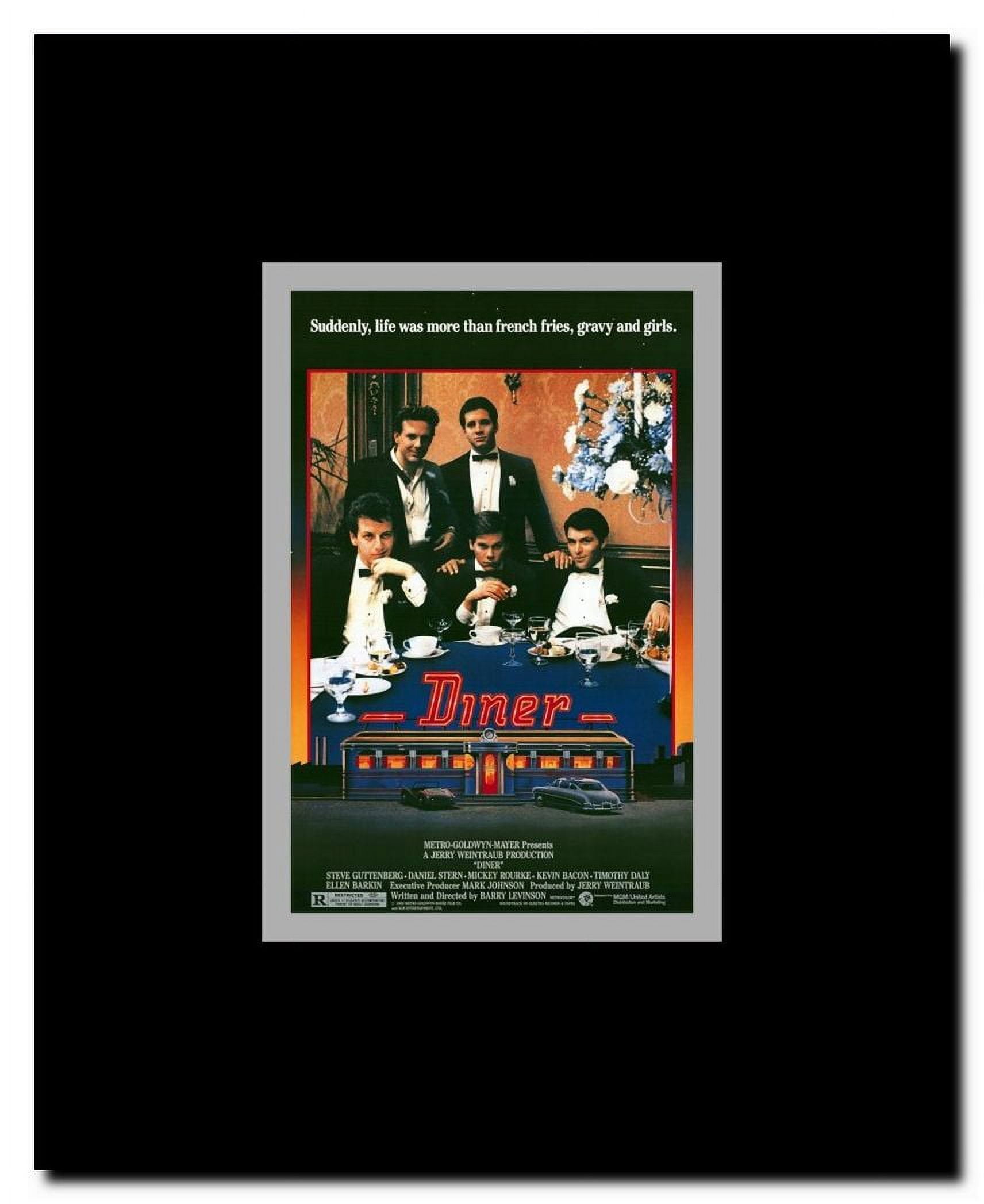 Diner Framed Movie Poster