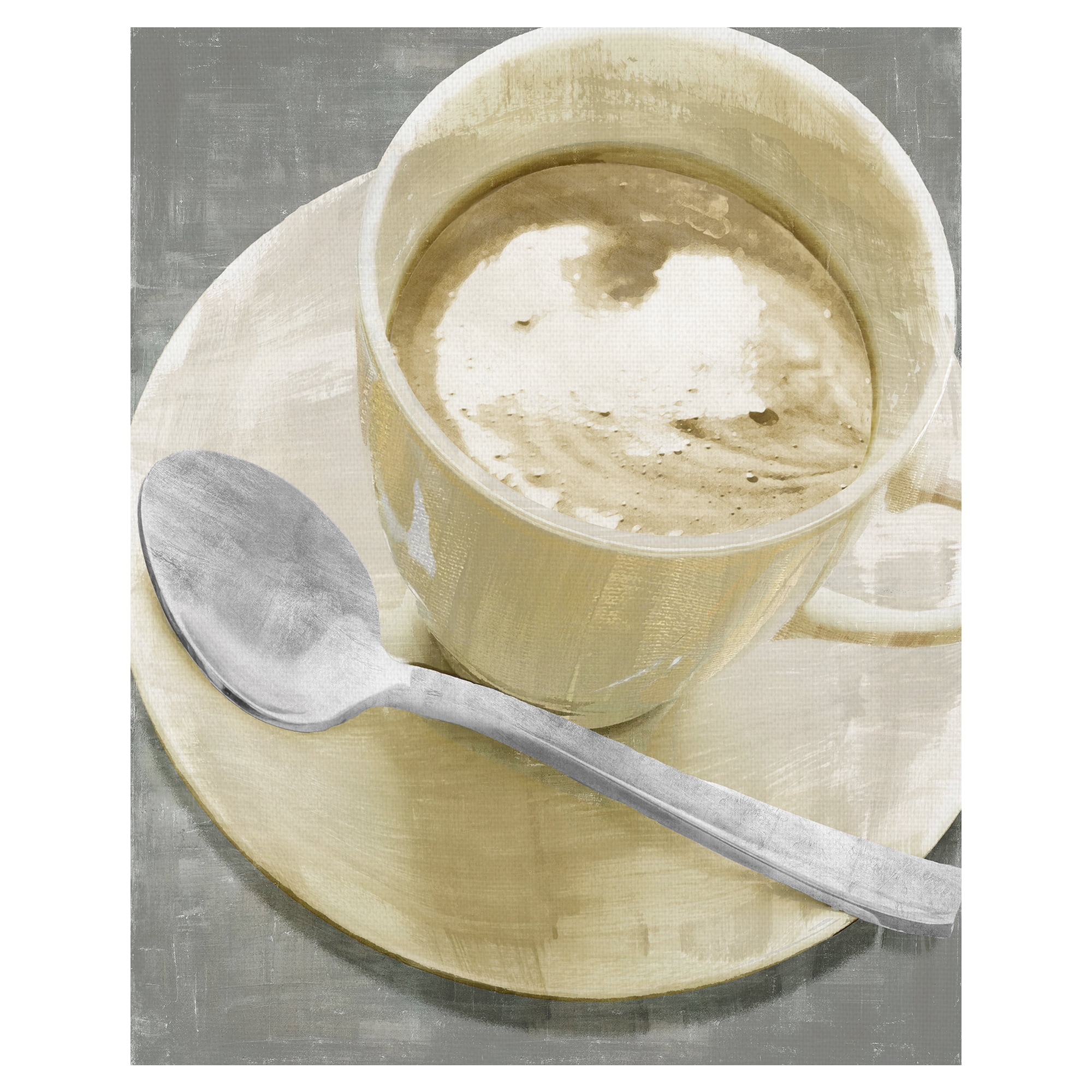 Diner I by Tania Bello Coffee Canvas Art