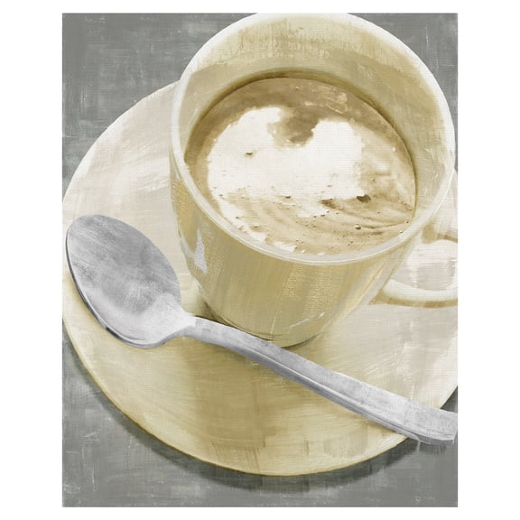 Diner I by Tania Bello Coffee Canvas Art