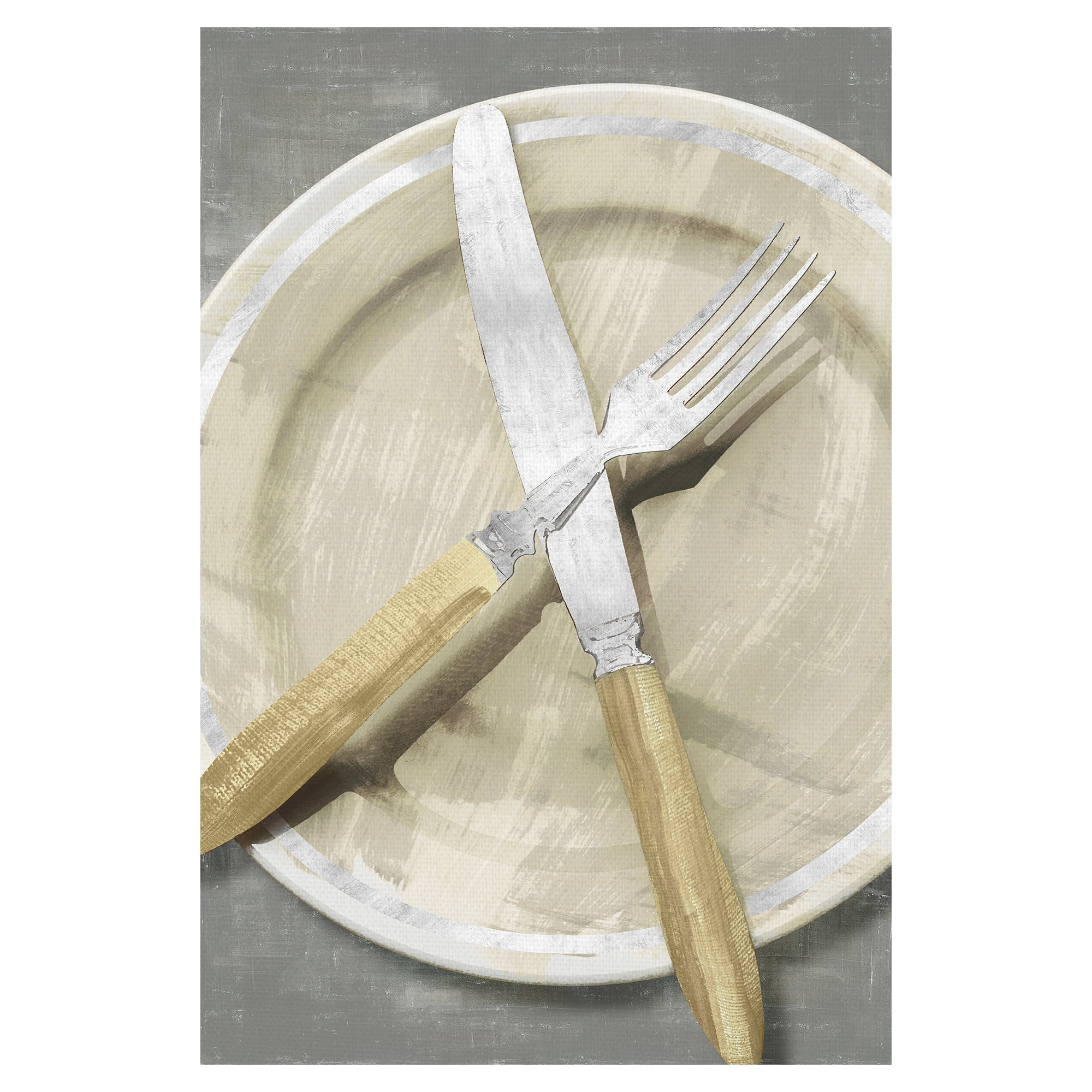 Diner II by Tania Bello Dinnerware Canvas Art