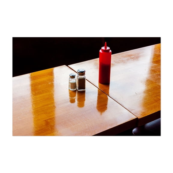 Diner - Photography Diner Restaurant Decor Kitchen Decor Minimalist Cafe Bar Vintage Unframed Wall Art Print 4 x 6 inches