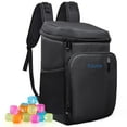 thumbnail image 1 of Dinfu Cooler Backpack, 36 Cans Leak Proof Insulated Cooler Bag with Ice Tubes for Camping Hiking, 1 of 8