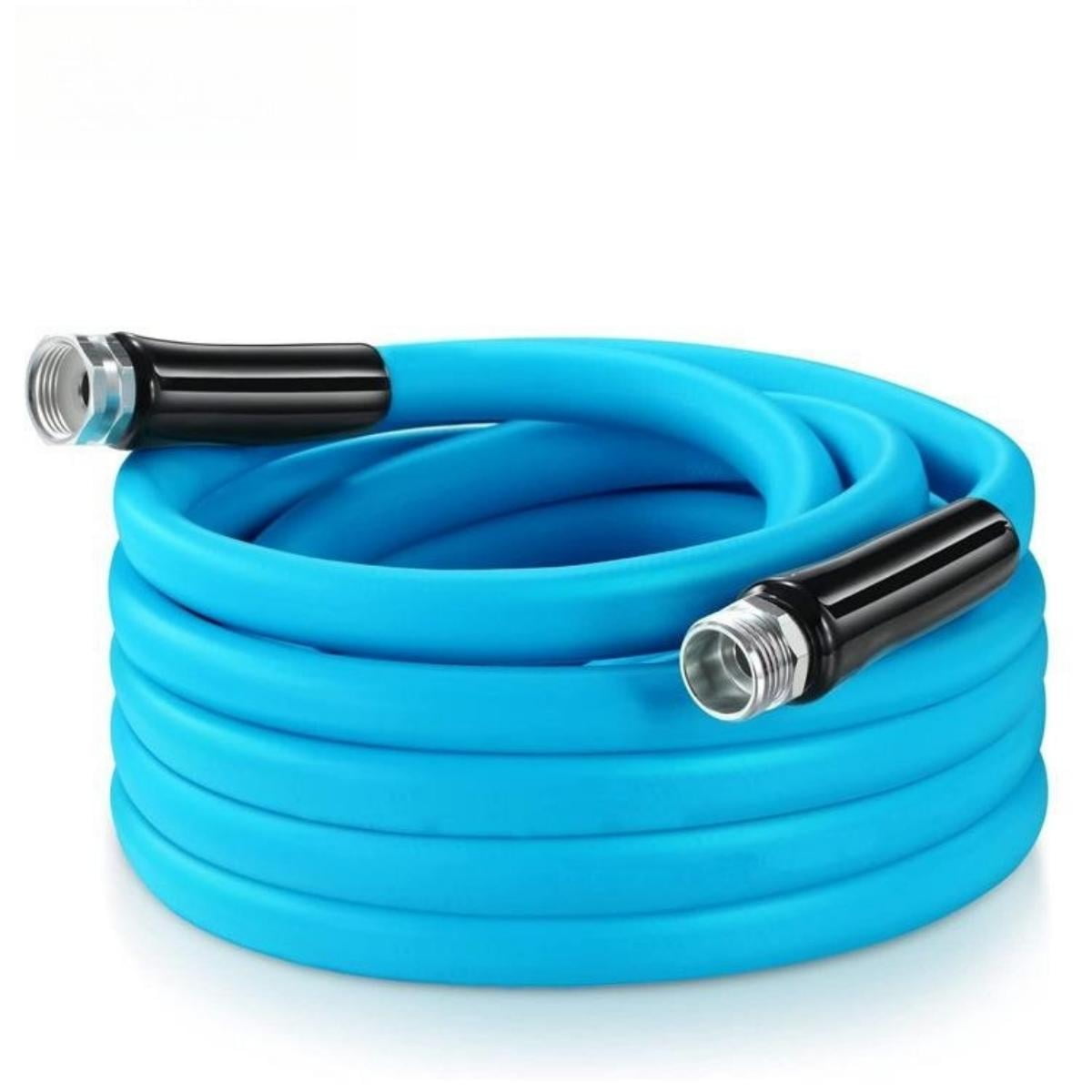 Dinfu RV Water Hose 25 ft, Garden Hose Freeze and Burst Resistant Water