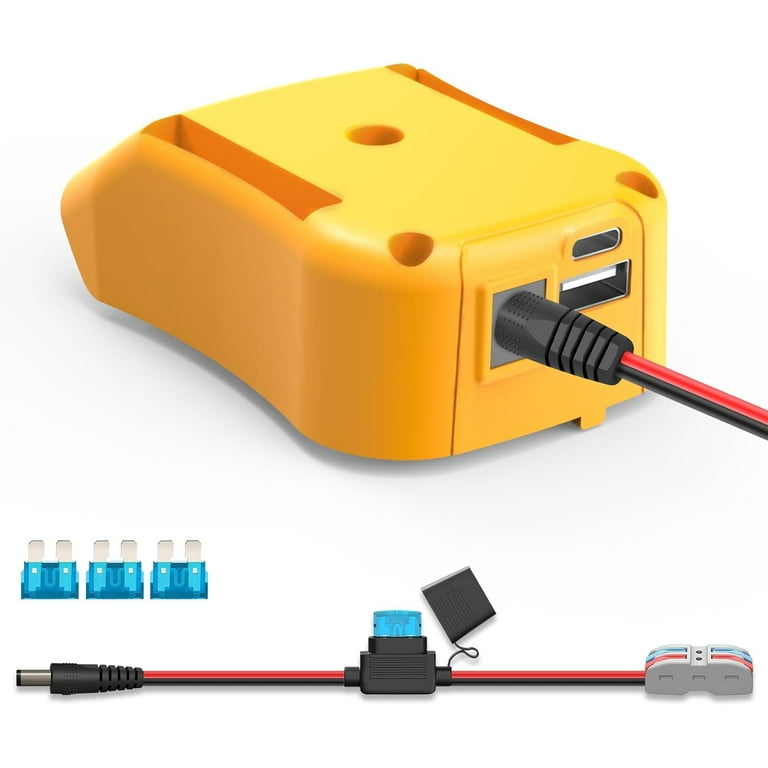 Dewalt 20v battery usb adapter sales