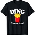 thumbnail image 1 of Ding Fries Are Done! Funny French Fries Christmas Song T-Shirt, 1 of 4