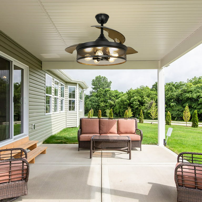 Flush Mount Ceiling Fans With Lights