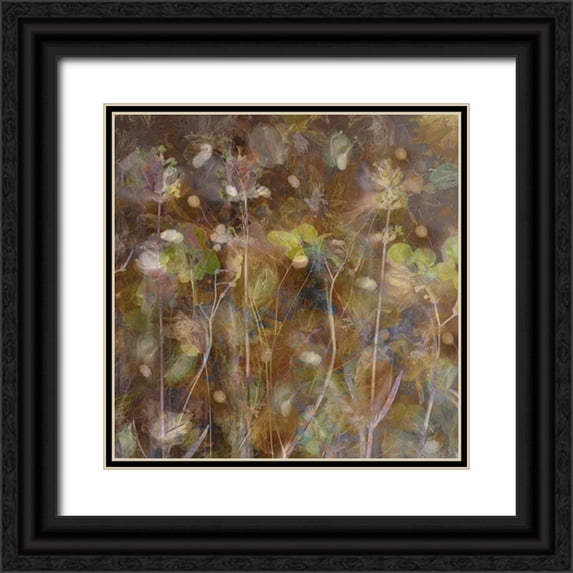 Dingemans, Saskia 20x20 Black Ornate Wood Framed with Double Matting Museum Art Print Titled - Summer Pastel