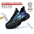 thumbnail image 1 of Dinggu Cross-Border Breathable Safety Shoes Men's European Standard Steel Toe Cap Safety Shoes Lightweight Protective Work Shoes Impact-Resistant & Puncture-Resistant, 1 of 7