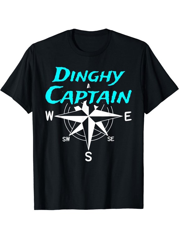 Dinghy Captain Sailing Crew Sailor Men Women Kids T-Shirt, Unisex T-Shirt