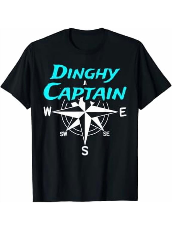 Dinghy Captain Sailing Crew Sailor Men Women T-Shirt