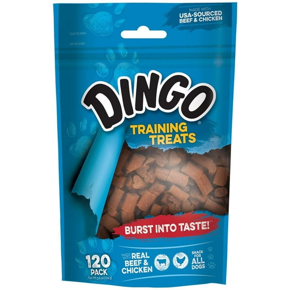 Dingo Beef & Chicken Treats For Dogs 120 ct
