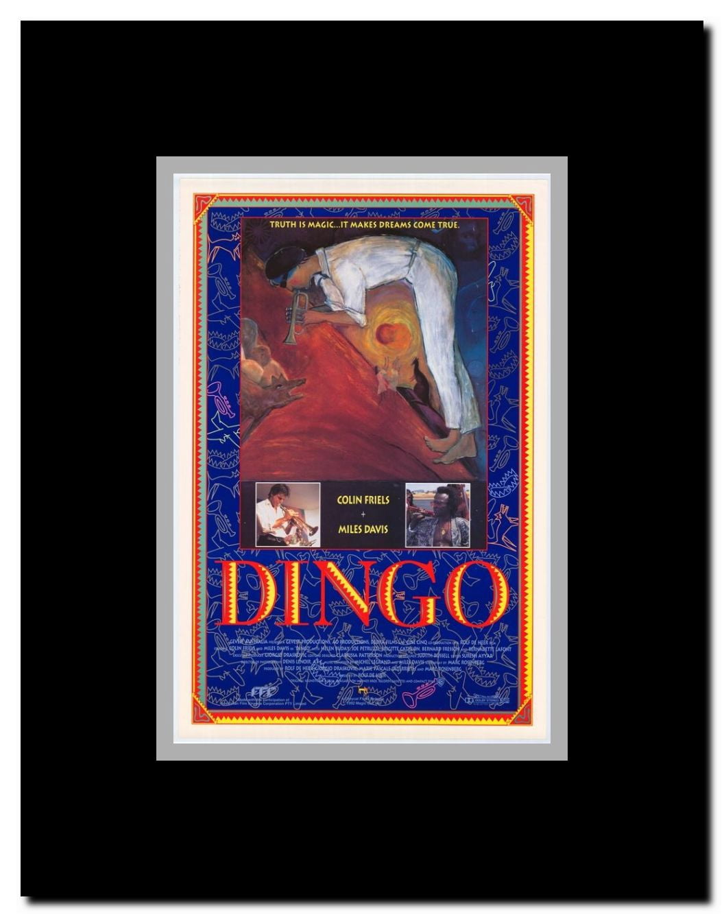Dingo Framed Movie Poster
