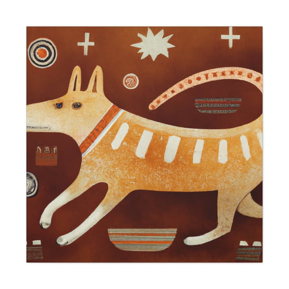 Dingo Masterpiece Painting - Canvas