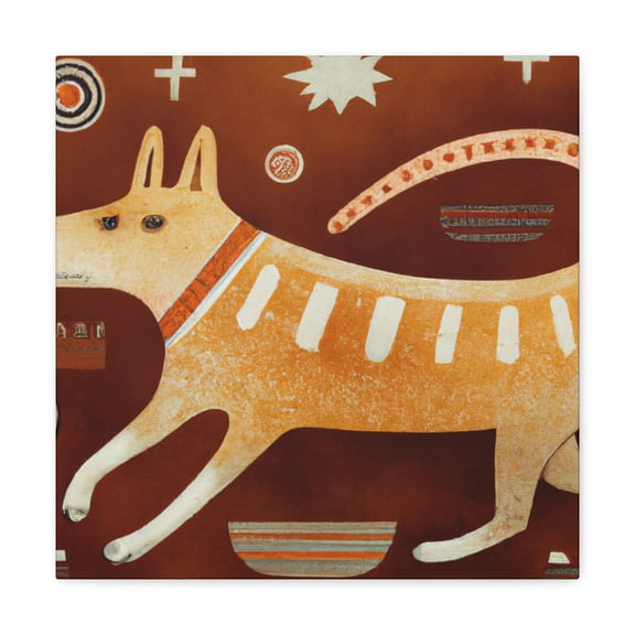 Dingo Masterpiece Painting - Canvas
