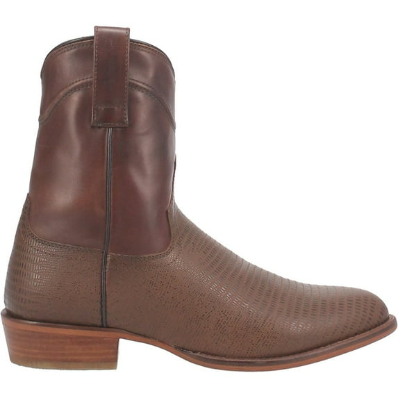 Dingo Mens Jackson Roper Round Toe Boots Ankle