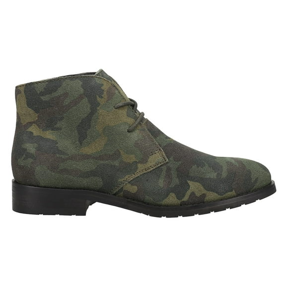 Dingo Mens Opie Camo Round Toe Chukka Ankle Boots