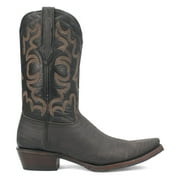 Dingo Mens The Duke Embroidered Lizard Print Snip Toe Cowboy Mid Calf Boot