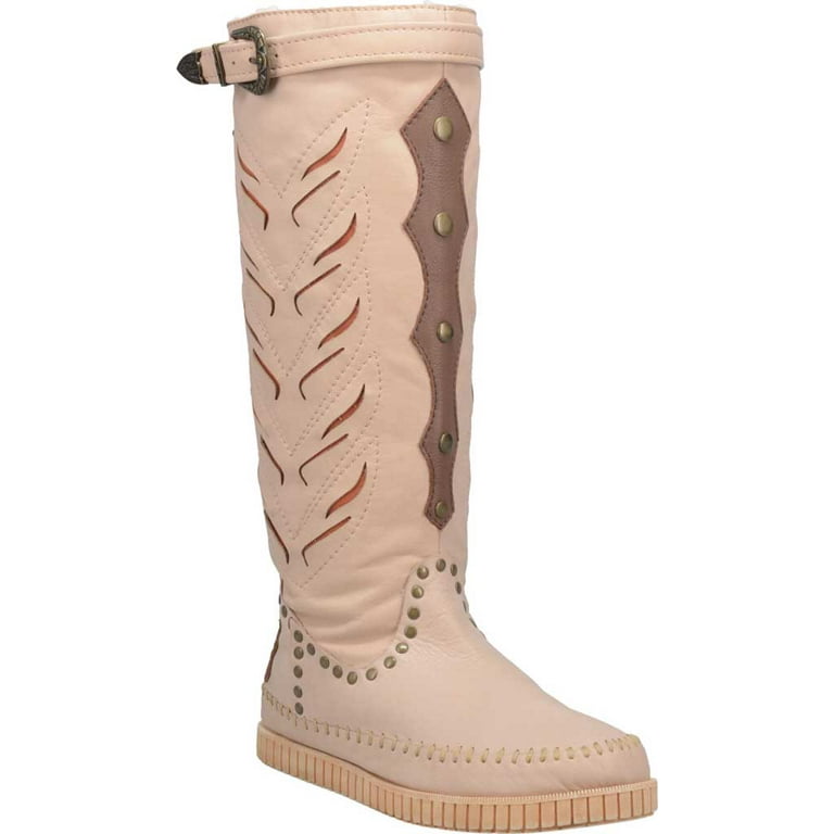 Tall shop moccasin boots