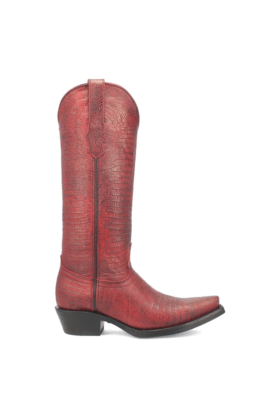 Womens Athena Lizard Print Snip Toe Cowboy  Tall Boots
