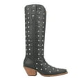 thumbnail image 1 of Dingo Womens Broadway Bunny Studded Snip Toe Cowboy  Tall Boots, 1 of 5