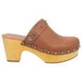 thumbnail image 1 of Dingo Womens Deadwood Studded Mules Clogs Dress Casual Shoes, 1 of 2