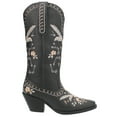 thumbnail image 1 of Dingo Women's Full Bloom Western Boot Round Toe Black 9 M  US, 1 of 5