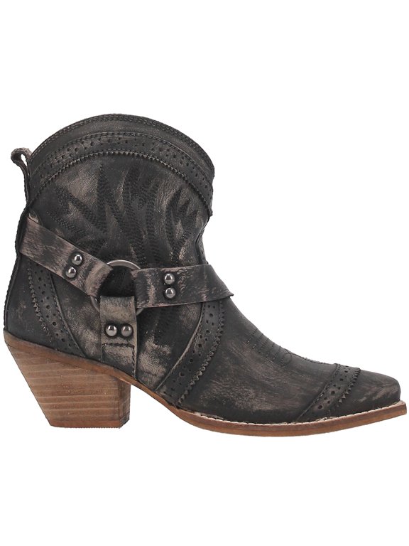 Womens Gummy Bear Snip Toe Boots Ankle Mid Heel 2-3"