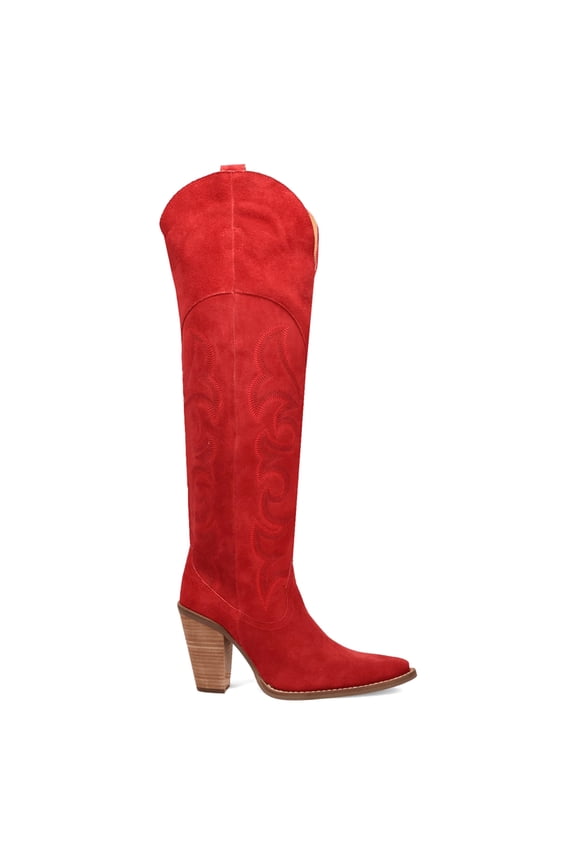 Womens Primadonna Embroidered Snip Toe Zippered Cowboy Tall Boots