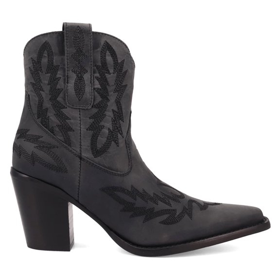Dingo Women's Women'S Rocky Top Western Booties Snip Toe - DI2272-BLK 11 M US