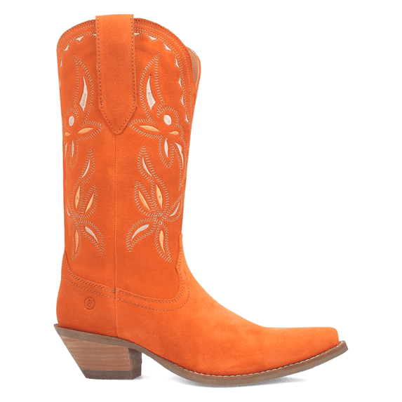 Dingo Womens Sabana Embroidered Snip Toe Cowboy Mid Calf Boots